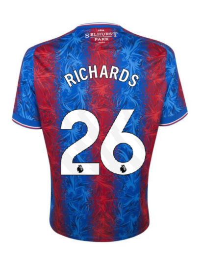 Crystal Palace Home RICHARDS 26 Jersey 24-25