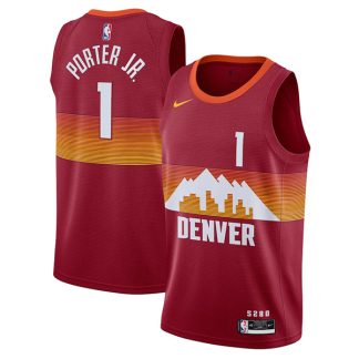 Denver Nuggets Michael Porter Jr. #1 Red Swingman Jersey