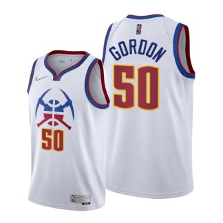 Denver Nuggets White Jamal Aaron Gordon #50 Swingman Jersey