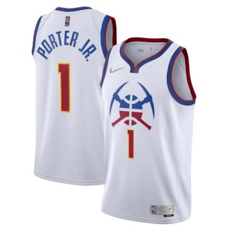 Denver Nuggets White Michael Porter Jr. 1 Swingman Jersey