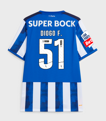 FC Porto Home DIOGO F. 51 Jersey 24-25