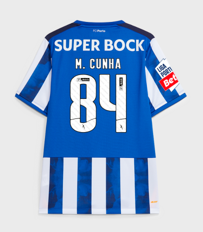 FC Porto Home M. CUNHA 84 Jersey 24-25