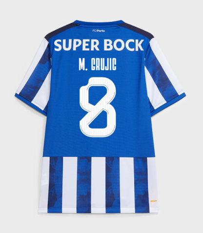 FC Porto Home M. Grujic 8 Europa League Jersey 24-25