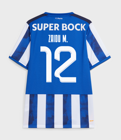 FC Porto Home Zaidu M. 12 Europa League Jersey 24-25