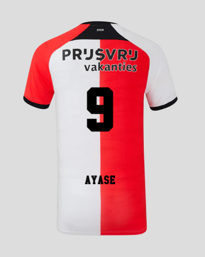 Feyenoord Home AYASE 9 Jersey 24-25