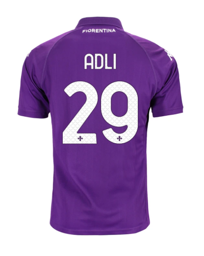 Fiorentina Home ADLI 29 Jersey 24-25