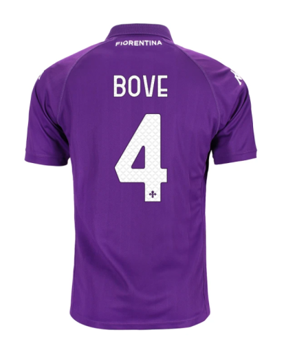 Fiorentina Home BOVE 4 Jersey 24-25