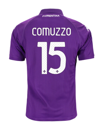 Fiorentina Home COMUZZO 15 Jersey 24-25