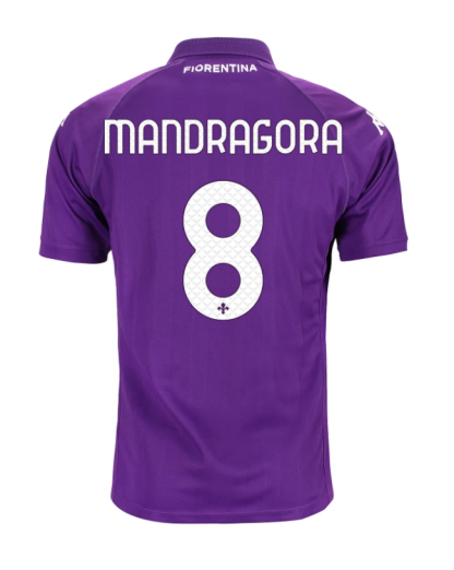 Fiorentina Home MANDRAGORA 8 Jersey 24-25