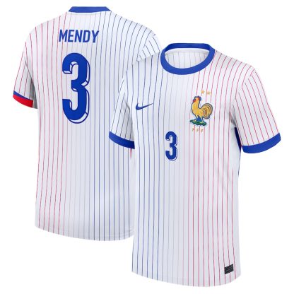 France Away Mendy 3 Soccer Jersey 2024