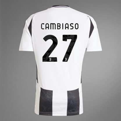 Juventus Home CAMBIASO 27 Jersey 24-25