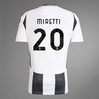 Juventus Home MIRETTI 20 Jersey 24-25