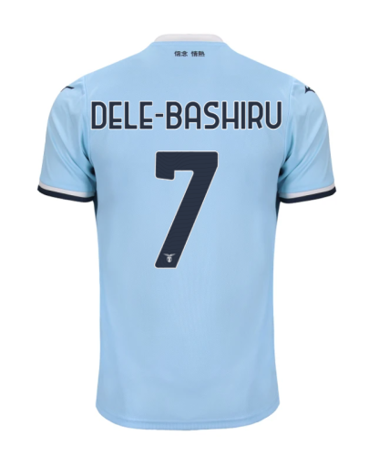 Lazio Home DELE-BASHIRU 7 Jersey 24-25