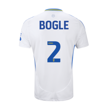 Leeds United Home BOGLE 2 Jersey 24-25