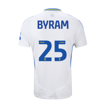 Leeds United Home BYRAM 25 Jersey 24-25