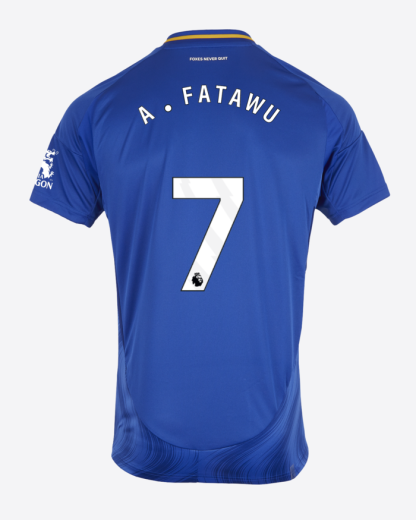 Leicester City Home A.FATAWU 7 Jersey 24-25