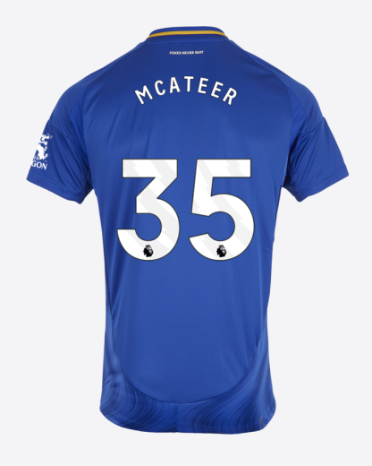 Leicester City Home MCATEER 35 Jersey 24-25