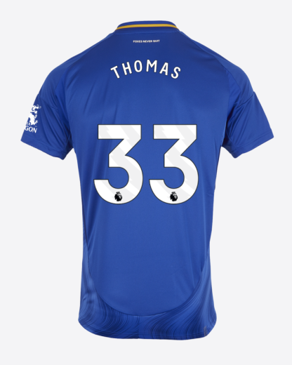 Leicester City Home THOMAS 33 Jersey 24-25