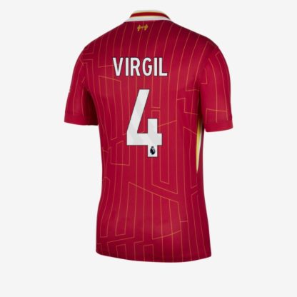 Liverpool Virgil 4 Home Jersey 24-25