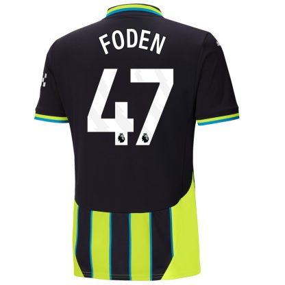 Manchester City Away Foden 47 Jersey 24-25