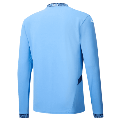 Manchester City Home Long Sleeve Jersey 24-25 - Image 2