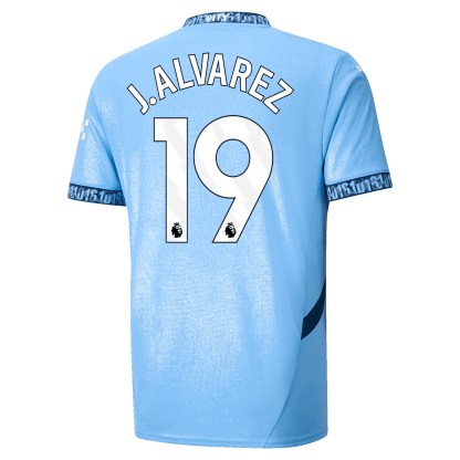 Manchester City Julián Álvarez 19 Home Jersey 24-25