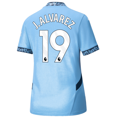 Manchester City Julián Álvarez 19 Home Women's Jersey 24-25