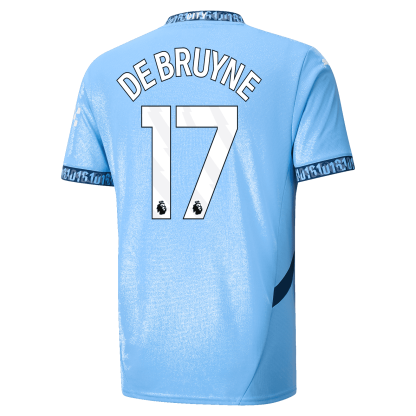 Manchester City Kevin De Bruyne 17 Home Jersey 24-25