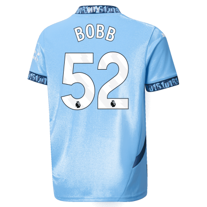 Manchester City Oscar Bobb 52 Home Jersey 24-25