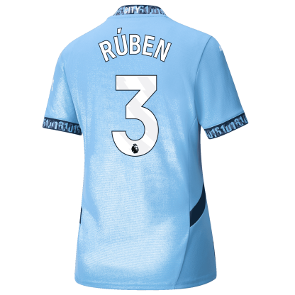 Manchester City Ruben Dias 3 Home Women's Jersey 24-25