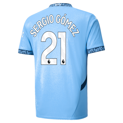 Manchester City Sergio Gómez 21 Home Jersey 24-25