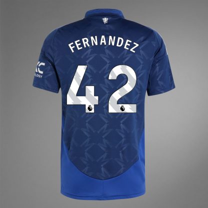 Manchester United Away FERNANDEZ 42 Jersey 24-25