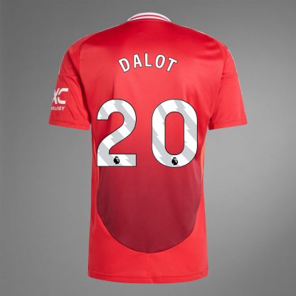 Manchester United DALOT 20 Home Jersey 24-25