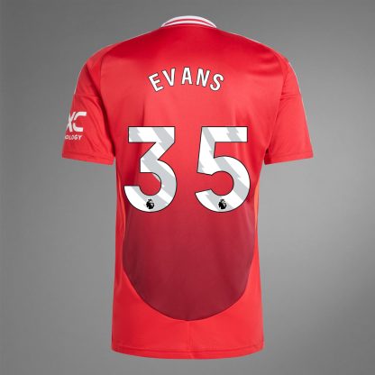 Manchester United EVANS 35 Home Jersey 24-25