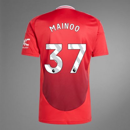 Manchester United MAINOO 37 Home Jersey 24-25