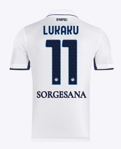 Napoli Away 11 Lukaku Jersey 24-25