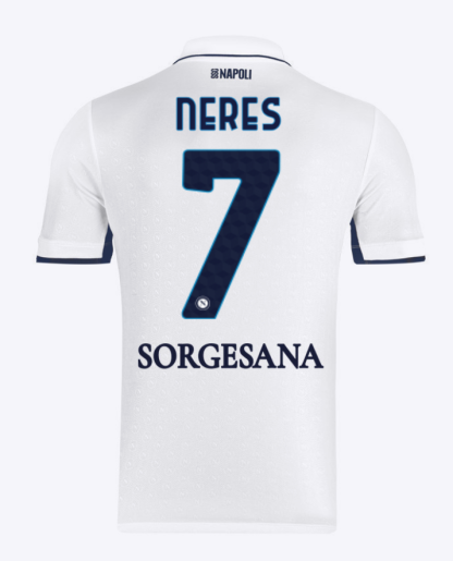 Napoli Away 7 Neres Jersey 24-25