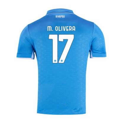 Napoli Home M. Olivera 17 Jersey 24-25