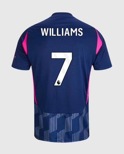 Nottingham Forest Away Williams 7 Jersey 24-25