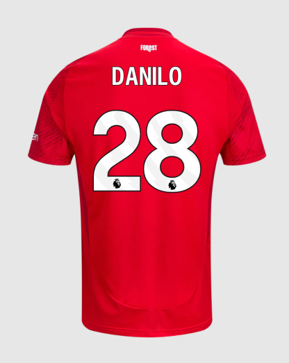 Nottingham Forest Home Danilo 28 Jersey 24-25