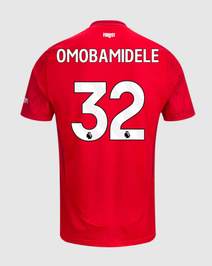 Nottingham Forest Home Omobamidele 32 Jersey 24-25