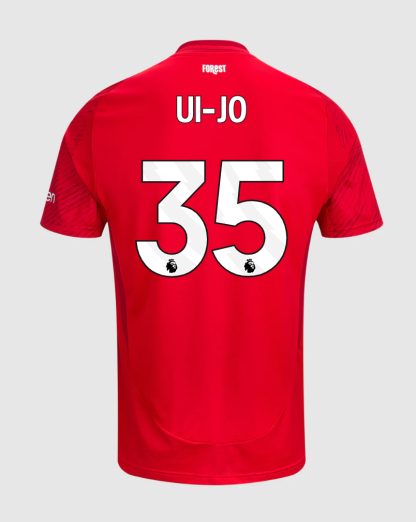 Nottingham Forest Home Ui-Jo 35 Jersey 24-25