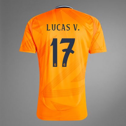 Real Madrid Away LUCAS V. 17 Jersey 24-25