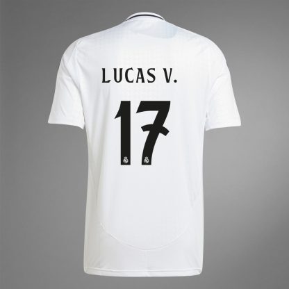 Real Madrid Home LUCAS V. 17 Jersey 24-25