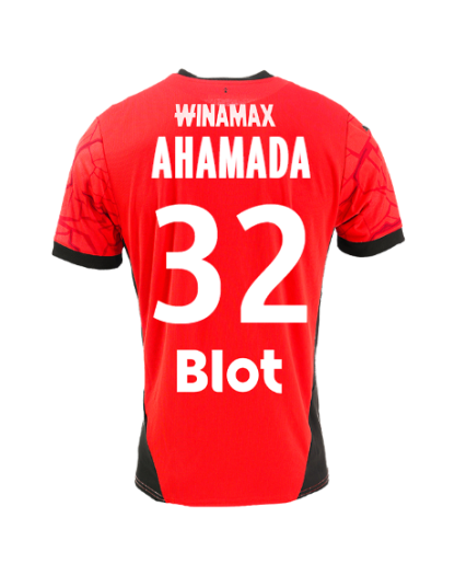 Stade Rennais Home AHAMADA 32 Jersey 24-25