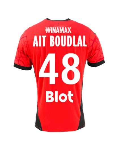 Stade Rennais Home AIT BOUDLAL 48 Jersey 24-25