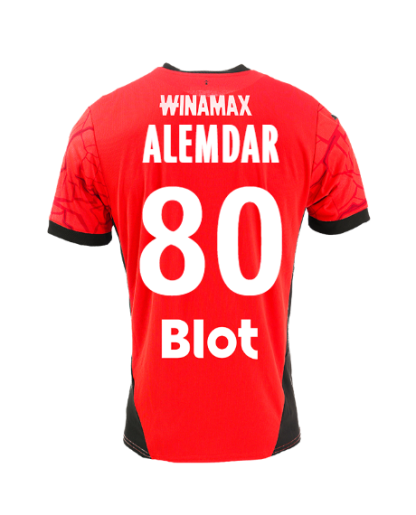 Stade Rennais Home ALEMDAR 80 Jersey 24-25