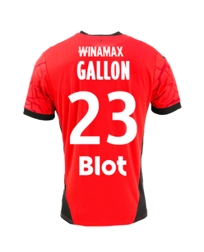 Stade Rennais Home GALLON 23 Jersey 24-25