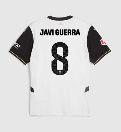 Valencia CF Home JAVI GUERRA 8 Jersey 24-25