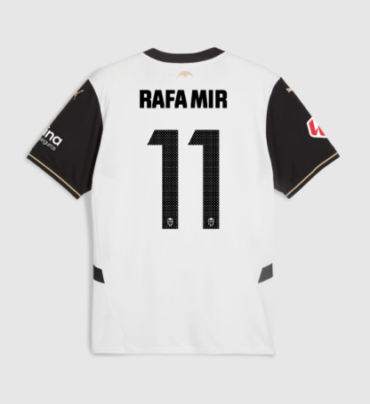 Valencia CF Home RAFA MIR 11 Jersey 24-25